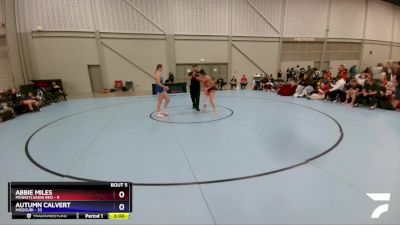 164 lbs Round 2 (6 Team) - Abbie Miles, Pennsylvania Red vs Autumn Calvert, Missouri