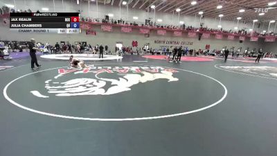 131 A Champ. Round 1 - Julia Chambers, Quincy vs Jax Realin, North Central (IL)