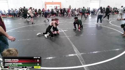 85 lbs Cons. Semi - Cayden McDaniel, Ninety Six Wildcats vs Ryder Stiffel, NoWorries Academy