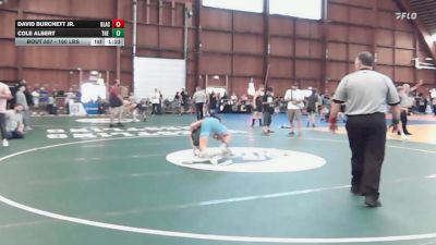 160 lbs Consi Of 4 - David Burchett Jr., Black Fox vs Cole Albert, The Hill School
