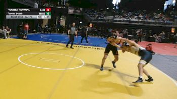 6A 175 lbs Quarterfinal - Carter Nekvapil, Allen vs Raul Solis, El Paso Eastwood