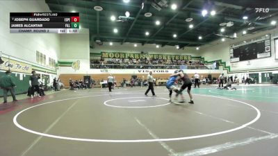 132 lbs Champ. Round 2 - James Alcantar, Fillmore vs Joseph Guardado, Esperanza