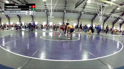 141 lbs Cons. Round 1 - Porter Kinne, Southern Virginia vs Colton Kotouch, Seton Hill