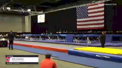 Kate Arakawa - Tumbling, Eagle Gymnastics TX - 2021 USA Gymnastics Championships