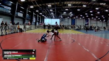 88 lbs Rd# 9- 2:15pm Saturday Final Pool - Antonio Slominsky, Team Gotcha vs Quentin Walls, Cali Red