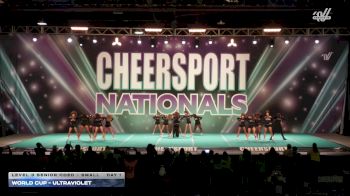 World Cup - Ultraviolet [2026 L3 Senior Coed - Small Day 1] 2026 CHEERSPORT National All Star Cheerleading Championship