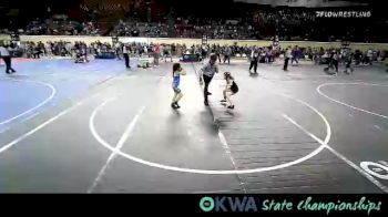 57 lbs Quarterfinal - Oria Parker, Tulsa Blue T Panthers vs Kimberly Emmons, Grove Takedown Club