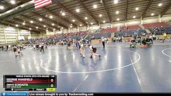 125 lbs Cons. Semi - George Mansfield, Empire vs Onyx Kunsaitis, East Idaho Elite