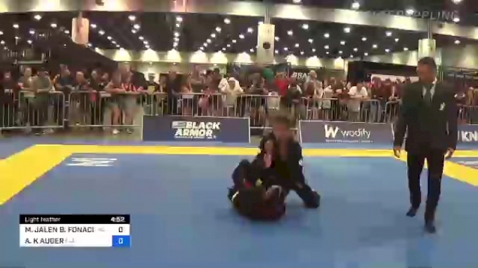 MICHAEL JALEN B. FONACIER Vs ALFRED K AUGER 2022 IBJJF Jiu-Jitsu CON ...