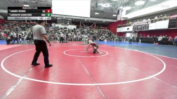 122 lbs Champ. Round 3 - Leesayo Sanchez, Windsor vs James Wong, California
