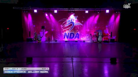 Dance Dynamics - Mallory Hearn [2025 Tiny - Solo - Jazz Day 1] 2025 NDA Houston Regional