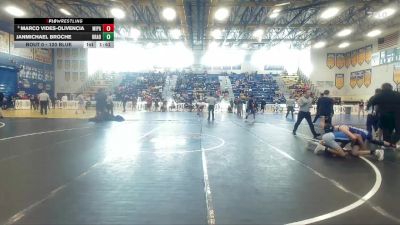 120 Blue Round 1 - Janmichael Broche, Braddock vs Marco Vides-Olivencia, Miami Palmetto