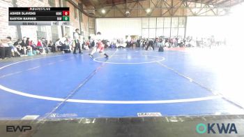 67 lbs Rr Rnd 3 - Asher Slavens, Honey Badgers Wrestling Club vs Easton Barnes, Raw Wrestling Club