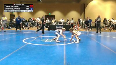 70 lbs Champ. Rd Of 16 - Kaine Salisbury, Rampage Wrestling vs Jackson Claycomb, Orchard WC