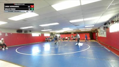 120 lbs Champ. Round 1 - Grace Perez, Bishop Amat vs LINDA HERNANDEZ, Colony