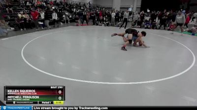 157 lbs Cons. Round 3 - Mitchell Ferguson, Ohio Training Center vs Kellen Siqueiros, Grindhouse Wrestling Club