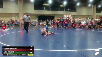 95 lbs Champ Round 1 (16 Team) - Levi Sullins, BS Wrestling vs Henry Masters, Patriot WC Blue