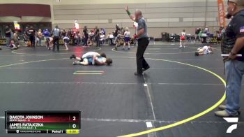 117 lbs Finals (8 Team) - Dakota Johnson, Death Squad vs James Ratajczka, Team Gotcha Blue