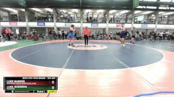 193-207 lbs Round 2 - Luke Boersma, Marmion vs Luke Barker, Downers Grove Wrestling Club