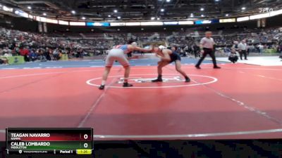 106 lbs Champ. Round 1 - Teagan Navarro, Nampa vs Caleb Lombardo, Middleton