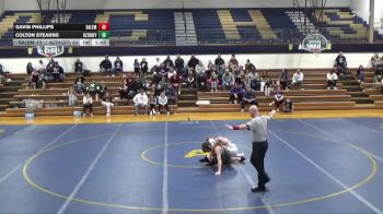 144 lbs Colton Stearns, Belleville (Althoff Catholic) vs Gavin Phillips, Salem