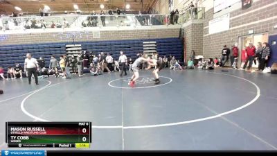 126 lbs 1st Place Match - Ty Cobb, Weiser vs Mason Russell, Othello Wrestling Club