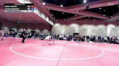 140 lbs 3rd Place Match - Angel Upright, Pennsylvania vs Alyssa McIntosh, Pennsylvania