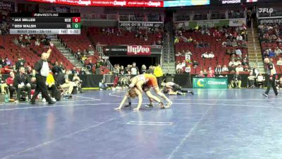2A-144 lbs Cons. Round 5 - Ben Walsh, Sergeant Bluff-Luton vs Jax Miller, West Delaware, Manchester