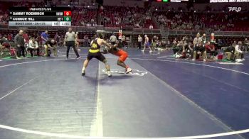 3A-175 lbs Cons. Round 2 - Connor Hill, Bettendorf vs Sammy Roemmich, Valley, West Des Moines
