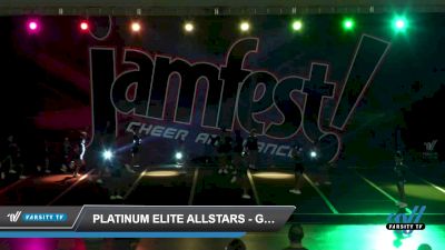 Platinum Elite Allstars - Glitter Girls [2022 L1 Youth - Novice - D2 03/05/2022] 2022 JAMfest Atlanta Classic