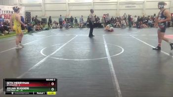 138 lbs Round 2 (10 Team) - Julian Ruggieri, Cow Rock WC vs Seth Merryman, 84 Athletes