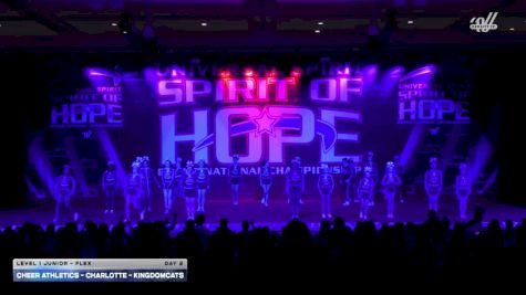 Cheer Athletics - Charlotte - KingdomCats [2026 L1 Junior - Flex Day 2] 2026 Spirit of Hope Grand Nationals