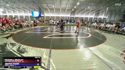 106 lbs Round 2 (6 Team) - Maxwell Bradley, Oklahoma Outlaws Blue vs Griffin Magee, North Dakota