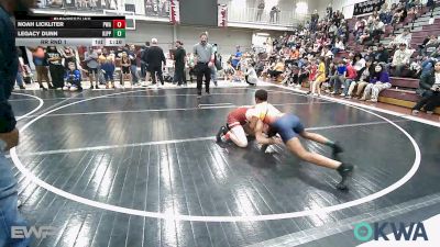 100 lbs Rr Rnd 1 - Noah Lickliter, Perry Wrestling Academy vs LEGACY DUNN, KIPP TULSA