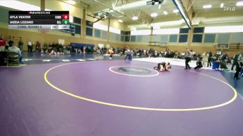 130lbs Cons. Round 5 - Jaeda Lozano, Hillsboro (Girls) vs Ayla Veater, Kennewick (Girls)