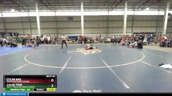 95 lbs Cons. Round 1 - Cylar Bail, Middleton Middle School vs Caleb Page, Rocky Mountain Middle School