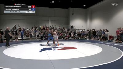 79 lbs Champ. Round 3 - Clayton Whiting, Minnesota - RTC vs Dajun Johnson, Ranger Wrestling Club