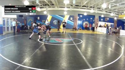 138 lbs Round 1 (8 Team) - Caden Weaver, Wakulla WC vs Rudley Villareal, Westside Wrestling