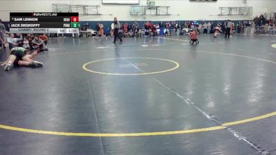 165 lbs Champ. Round 2 - Sam Lennon, Beaverton vs Jack DeGrofft, Pendleton