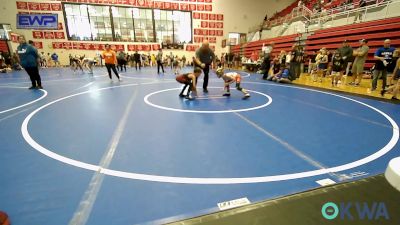 55 lbs Semifinal - Wyatt Goodson, NORTH DESOTO WRESTLING ACADEMY vs Easton Klinglesmith, Perry Wrestling Academy