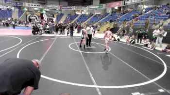 114 lbs Rr Rnd 2 - Cole Ballard, DC Wrestling vs Justin Barnard, All American Wr Ac