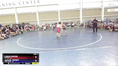 113 lbs Placement Matches (8 Team) - Lukas Foster, Illinois vs Samuel Moody, Utah Gold