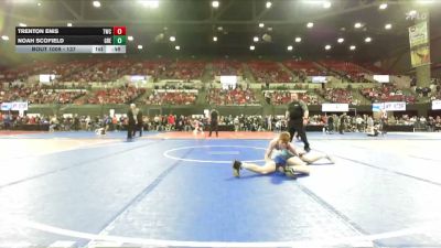 137 lbs Cons. Round 3 - Noah Scofield, Greenchain vs Trenton Enis, Thermopolis Wrestling Club