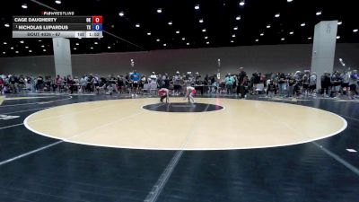 67 lbs Quarters - Nicholas Lupardus, TX vs Cage Daugherty, OK