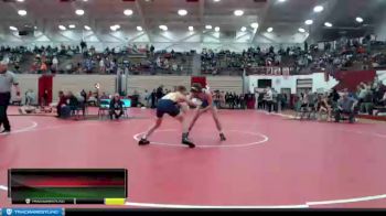 132 lbs Champ. Round 1 - Kannon Zuber, Greenfield Central vs Griffin Sanders, Mooresville Wrestling