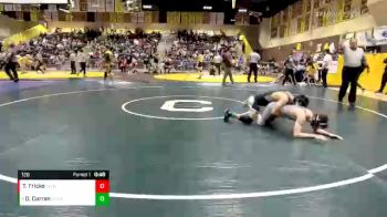 120 lbs Cons. Round 5 - Dane Curran, Costa Mesa vs Trent Fricke, El Toro
