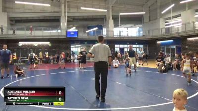 40 lbs Placement Matches (16 Team) - Adelaide Wilbur, The Untouchables vs Tayvien Neal, Team Palmetto
