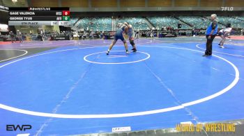 285 lbs 5th Place - Gage Valencia, Nyssa vs George Tyus, Antioch Wildcats