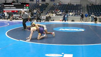 133 lbs Champ. Round 1 - Daiyan Heard, Coker vs Joseph Sowell, Montevallo