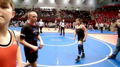 110 lbs Round Of 16 - Liam Chism, Coweta Tiger Wrestling vs Grayson Sellers, Tahlequah Wrestling Club